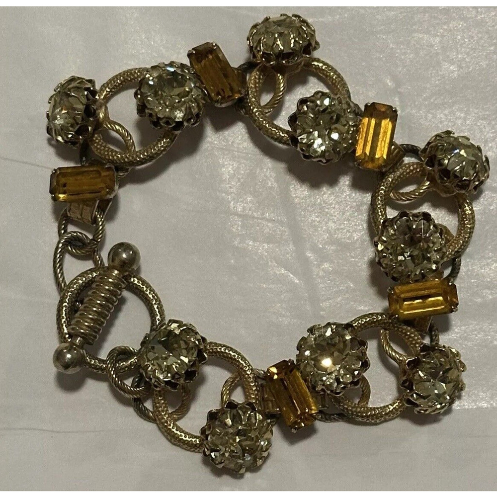 Vintage 1960s Henkel & Grosse for Christian Dior Toggle Bracelet